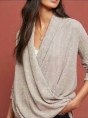 Anthropologie Akemi + Kin wrap sweater size medium